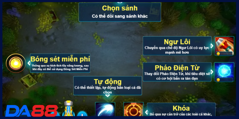 Đầy đủ luật chơi Mega Fishing