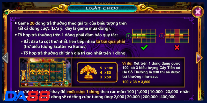 Tường tận luật chơi quy long chi bảo